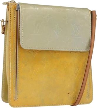 Louis Vuitton Pre-owned Cross Body Bags, female, Yellow, Size: ONE SIZE Pre-owned Accessory Pouch