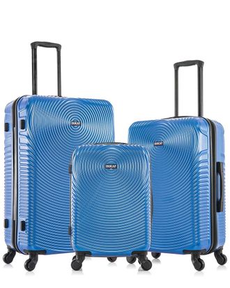 Dukap Dukap Inception Lightweight Hardside Spinner 3 Piece Set