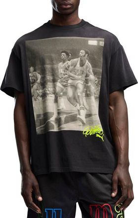 Puma Memory Lane 1 Cotton Graphic T-Shirt in Puma Black at Nordstrom, Size X-Large