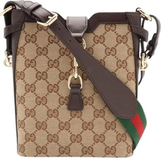 Gucci Pre-owned Vintage Bucket Bag - Dames - Vintage Tas - Beige - ONE Size - Vintage