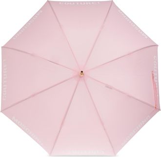 Moschino Umbrella With Logo, Unisex, Pink