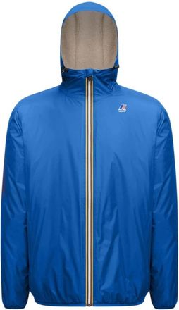 K-Way Claude Fleece Jacket - Dames - Zomerjassen - Blauw - L - Polyester - Jassen