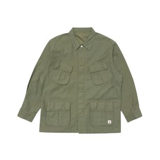 Edwin Jungle Shirt Japan - Heren - Zomerjassen - Groen - M - Jassen