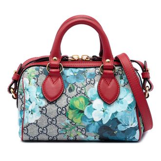 Gucci Pre-owned Gucci Mini GG Supreme Blooms Boston Bag Ladies 2W4VMUB78ROGXWQ5