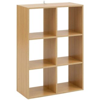 5five Simply Smart Tasso 6 ripiani, effetto legno naturale - 5five