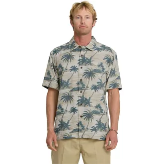 Quiksilver Island Vues Shirt in Moonbeam at Nordstrom, Size Xx-Large