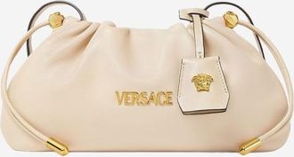 Versace Tag Mini Nappa Leather Bag