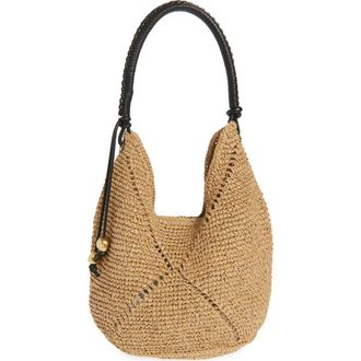 Madewell The Camren Straw Bag in Natural Multi at Nordstrom