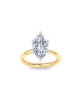 SuperJeweler Superjeweler 14K 3.00 Ct. Tw. Lab-Grown Diamond Ring