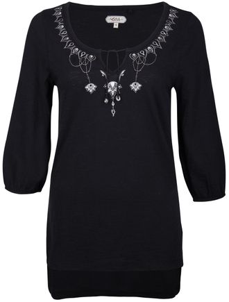 Usha Tuniek Dames zwart