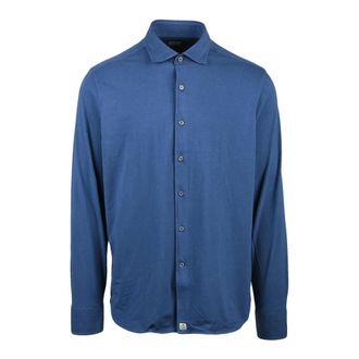 Sonrisa Shirt - Heren - Casual Overhemden - Blauw - M - Katoen - Overhemden