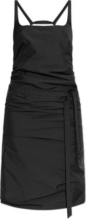 Diesel D-Sanat Dress - Dames - Feestkleedjes - Zwart - 2XS - Leer - Kleedjes