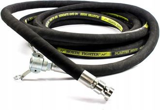 OEM Manguera Para Enlucido Dn25 Pft, 10 M, Con Conexi&oacute;n Giratoria Tipo Leva