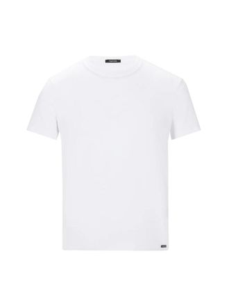 Tom Ford Cotton-Elastane Underwear T-Shirt - White