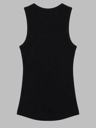 Vivienne Westwood Logo-Embroidered Tank Top - Black