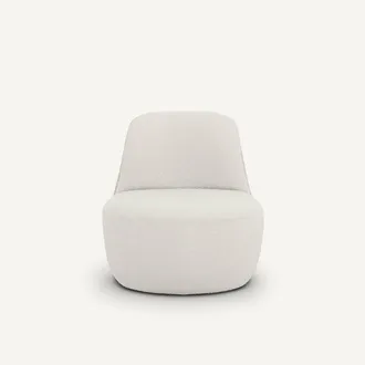 AM.PM Draaifauteuil in polyester boucl&eacute;, Rosebury