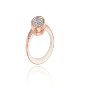 CHANTECLER Rings, female, Pink, 53 MM, Rose Gold Diamond Ring