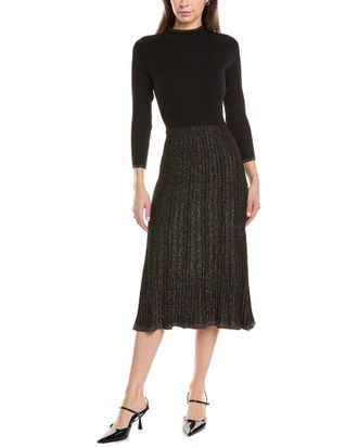 Nanette Lepore Lurex Sweaterdress