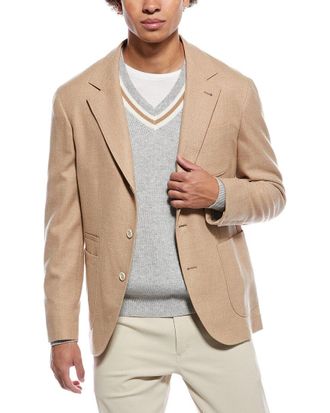 Brunello Cucinelli Wool-Blend Blazer
