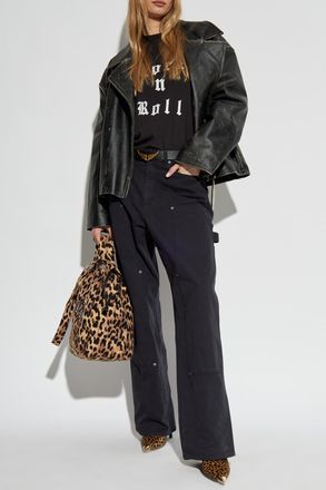 Zadig&Voltaire Pery Cargo Pants, Mens, Black