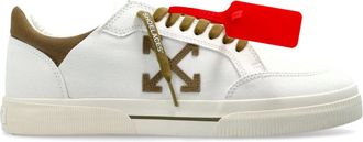 Off-white Schoenen, Heren, Wit, 43 EU, Leer, Vulc Low Sneakers