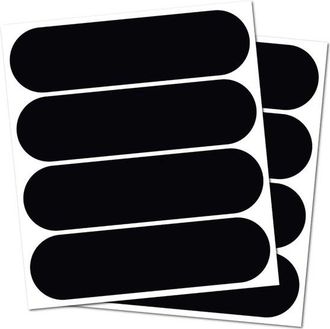 OEM Cosensi - Pegatinas Reflectantes - Alta Visibilidad - Paquete De 8