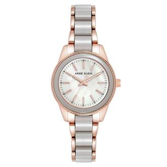 Anne Klein Womens Classic White Dial Watch
