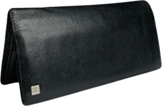 Givenchy Pre-owned Wallets, female, Black, Size: ONE SIZE Pre-owned Leather Wallet