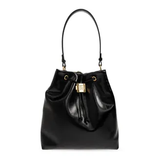 Balmain Bucket Bags, female, Black, Size: ONE SIZE Pulse Backpack