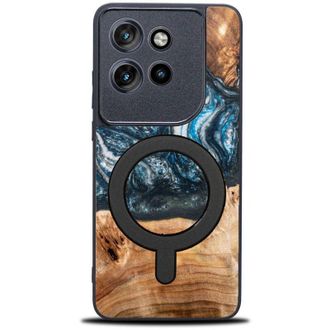 OEM Funda &Uacute;nica Bewood Para Motorola Edge 50 Neo - Planetas - Tierra Con Magsafe