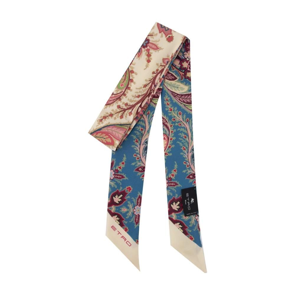 Foulard En Soie ETRO D'occasion - Modèle Multicolore Pour Femme - Écharpe De Luxe