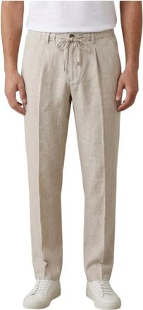 BRIGLIA 1949 Broeken - Heren - Straight fit broeken - Beige - L - Broeken