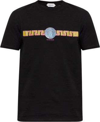 Versace Hombre, Camisetas, Negro, Talla: M