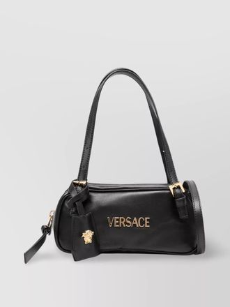 Versace tag mini bowling bag