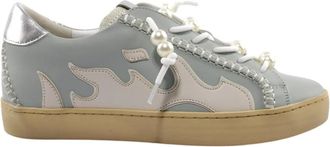 Bibi Lou Blauwe Stijlvolle Schoenen voor Vrouwen - Dames - Sneakers - Blauw - 36 EU - Schoenen