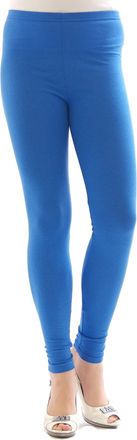 YESET Ladies Long Leggings Leggings Long Cotton Trousers Skinny Mens Underwear - Blue, L