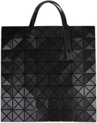 Bao Bao Issey Miyake Neutrals Lucent Matte Triangular Tote Bag
