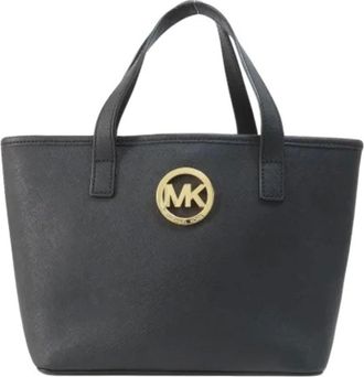 Michael Kors Pre-owned Tote Bags, female, Black, Size: ONE SIZE Pre-owned Handbag