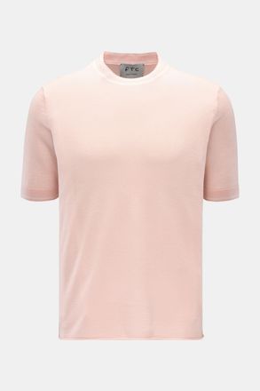 FTC Men - Short sleeve crew neck jumper rose