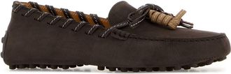 Tod's Womens Gommino Loafer Brown Leather