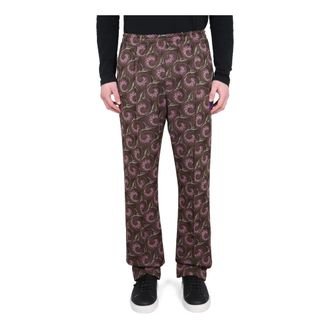 Baracuta Jacquard Broeken - Heren - Straight fit broeken - Veelkleurig - L - Polyester - Broeken