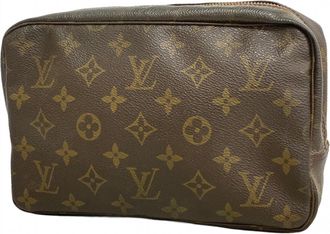 Louis Vuitton Brown Pouch (Pre-Owned)