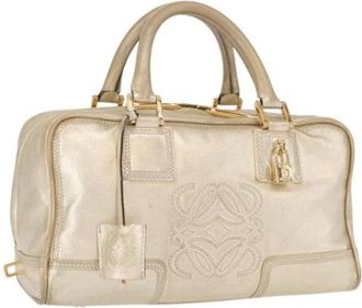 Loewe Pre-owned Handbags, female, Beige, Size: ONE SIZE Pre-owned Handbag