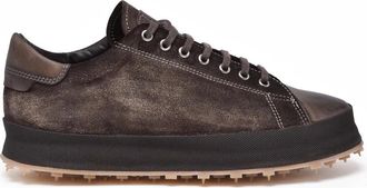 Shoto Brown Suede Low-Top Sneakers