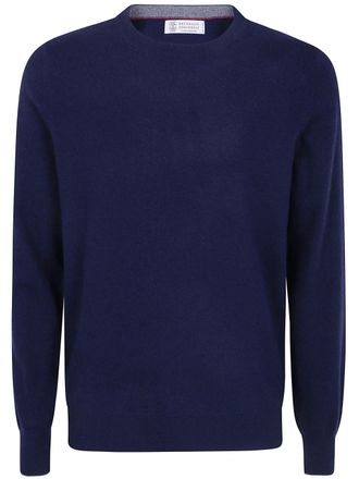 Brunello Cucinelli Sweater Cashmere M2200100 099 Cw425 Blue
