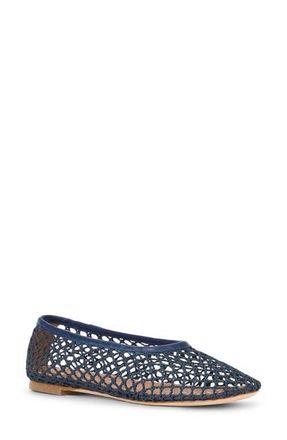 Staud Alba Ballet Flat in Navy at Nordstrom, Size 10Us