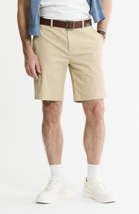 J.A.C.H.S. Cotton & Silk Blend Stretch Shorts in Khaki at Nordstrom Rack, Size 34