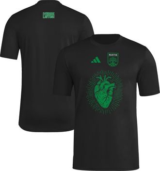 adidas Mens adidas Black Austin FC 2025 Jersey Hook AEROREADY T-Shirt at Nordstrom, Size Medium