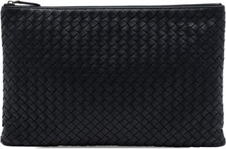 Bottega Veneta Pre-owned Bottega Veneta Nappa Intrecciato Clutch Unisex AY0XNF7XNRSX5EC9