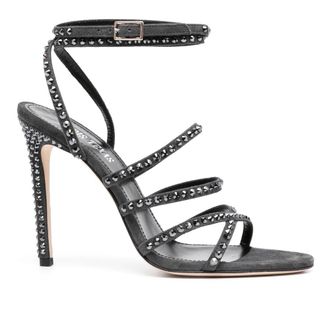 PARIS TEXAS Schoenen, Dames, Zwart, 41 EU, Leer, Holly Maeva Sandal
